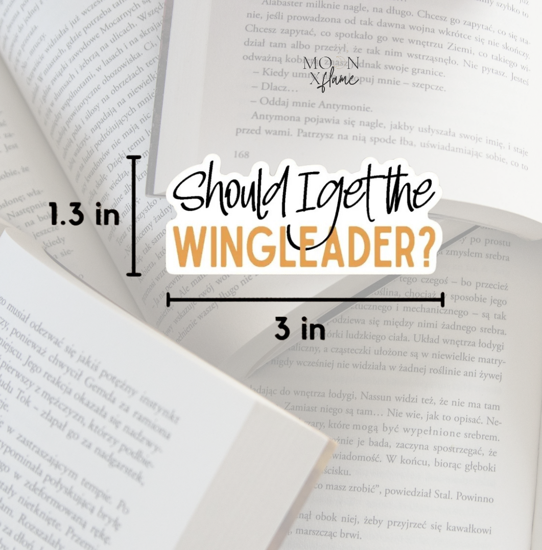 Wingleader Sticker