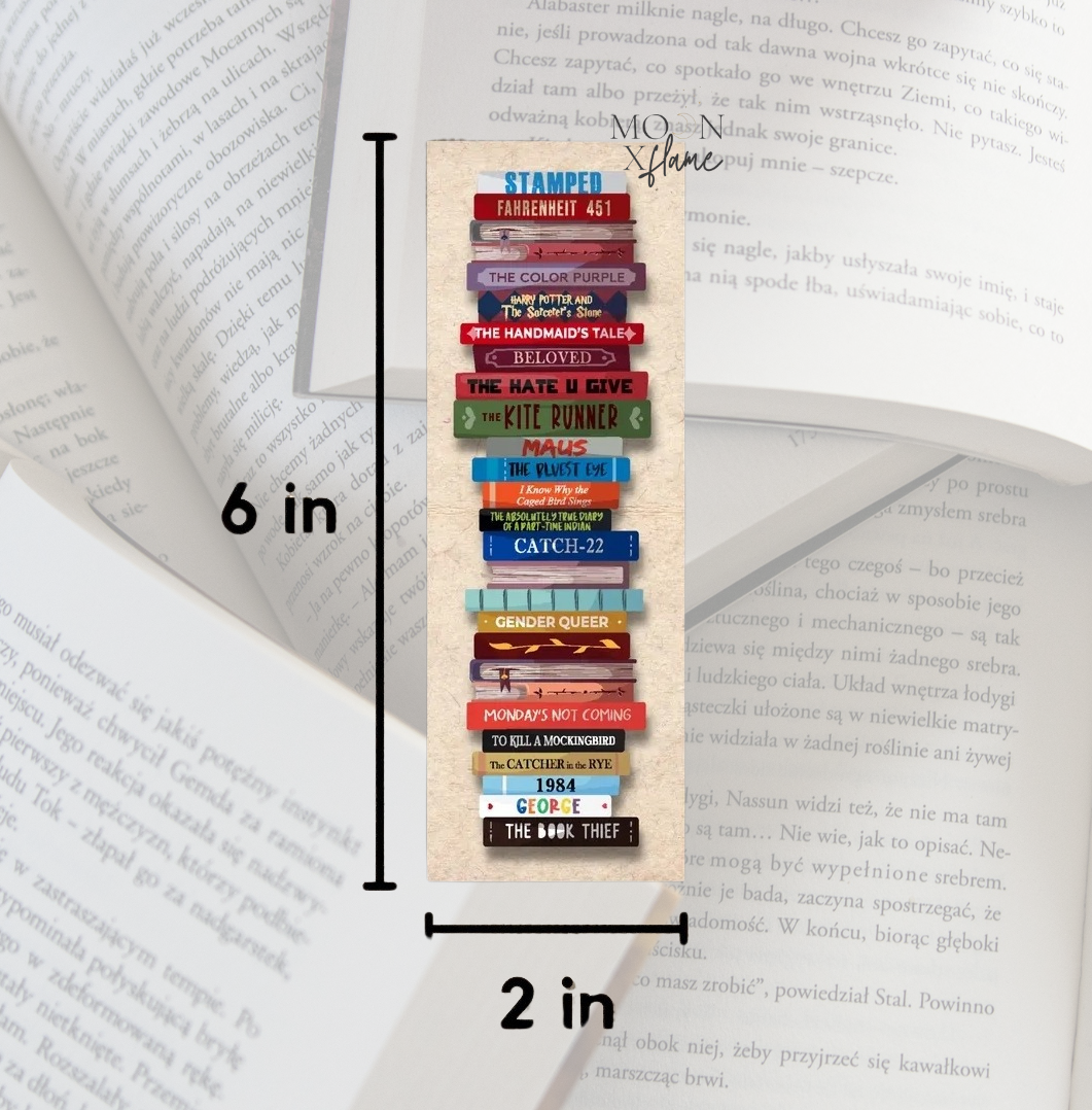 Banned Books Bookmark