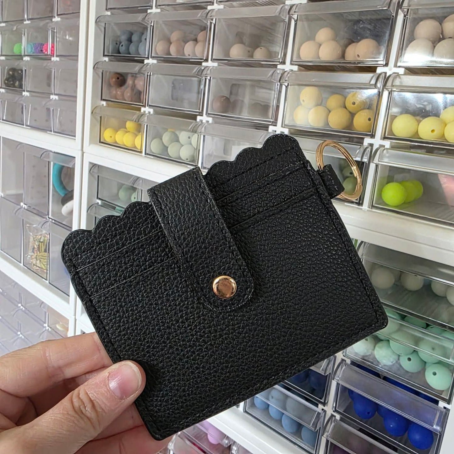 Black Card Holder Wallet
