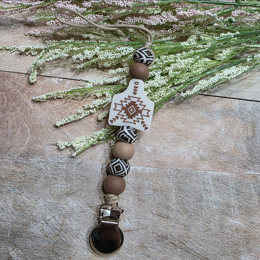 Saddle & Stone Pacifier Clip