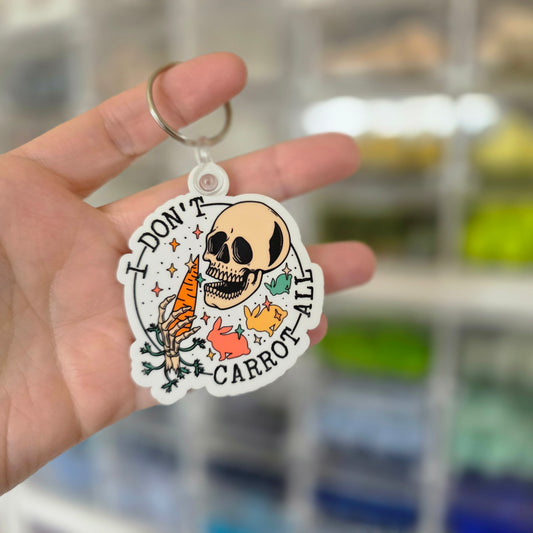 Carrot All Acrylic Tag