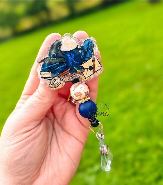 Raven Wizard Badge Reel