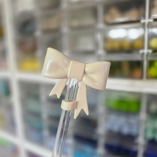 Ivory Straw Topper