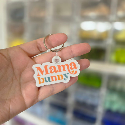 Mama Bunny Acrylic Tag