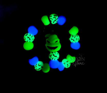 Neon Nightmare Wristlet *Glows in the Dark*