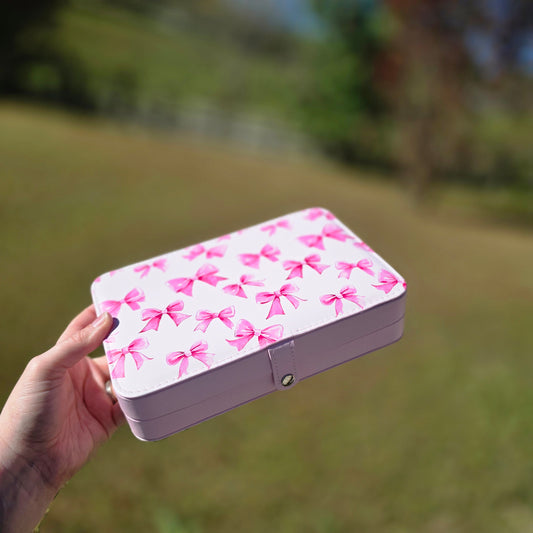 Large Bow Jewelry Box