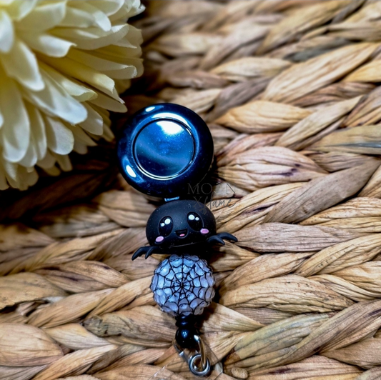 Cutesy Spider Badge Reel