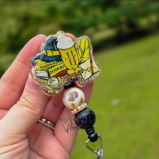 Huff Wizard Badge Reel